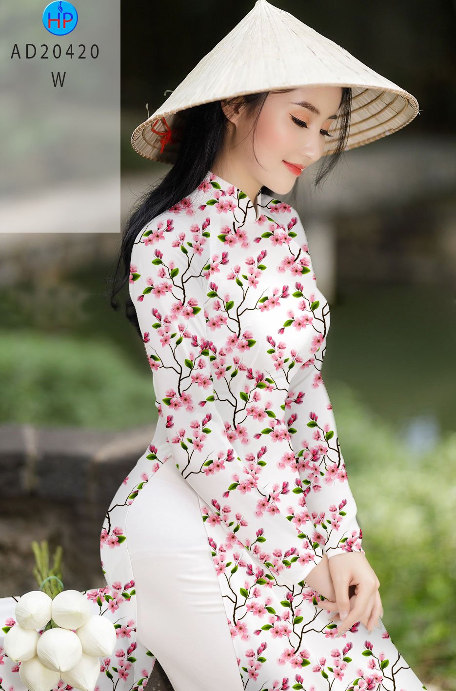 vai ao dai hoa dao (1)